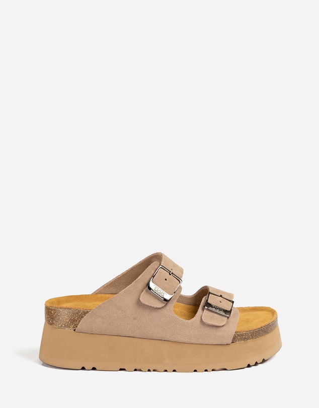 Ozwear Connection Uggs - Ugg Women Aussie Victoria Platform Suede Leather
