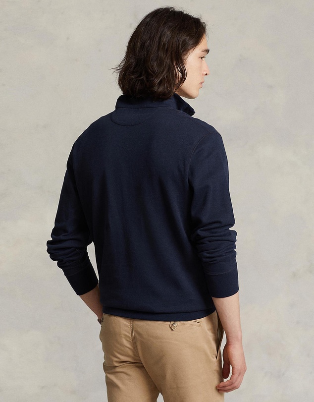 Polo Ralph Lauren - ICONIC EXCLUSIVE - Luxury Jersey Quarter-Zip Pullover