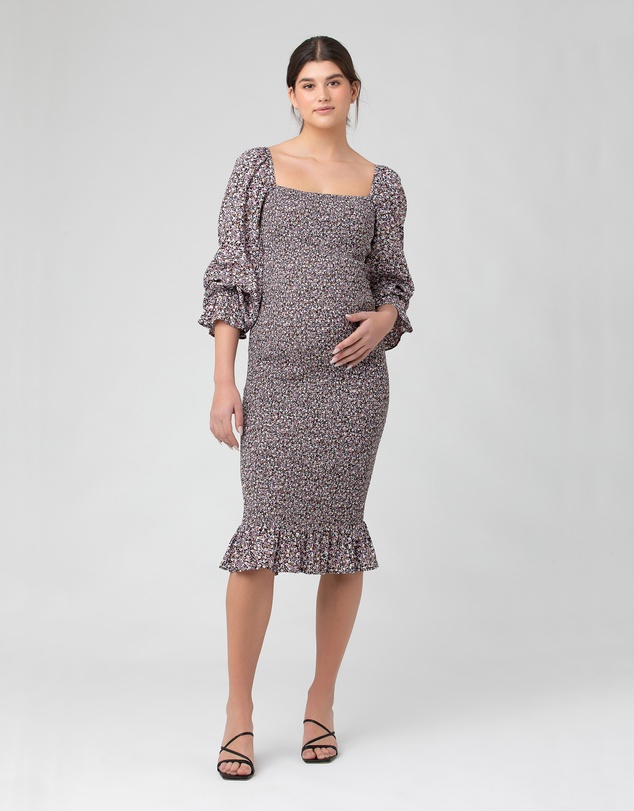 Ripe Maternity - Willow Shirred Dress