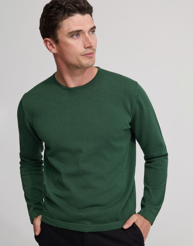 Oxford - Nico Cotton Crew Neck