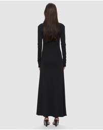 Christopher Esber - Crystal Pendant LS Dress