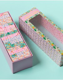 Journey Of Something - Floral Tumbling Tower