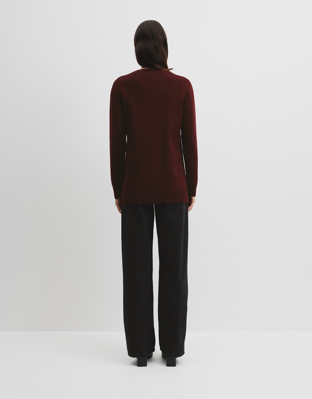 Country Road - Compact Wool Longline Cardigan