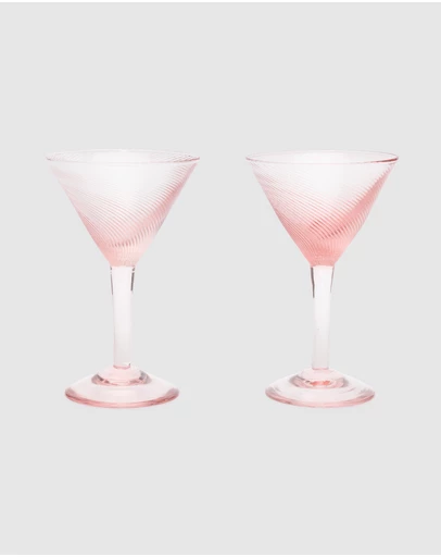 Seed Heritage - Selene Martini Glass Set of 2