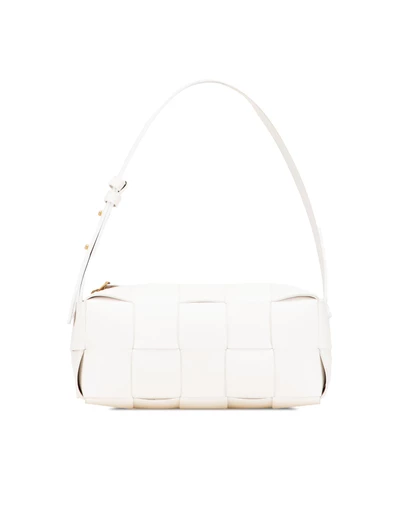 Pre-Loved by Azura Reborn - Pre-Loved Small Lambskin Intrecciato Brick Cassette