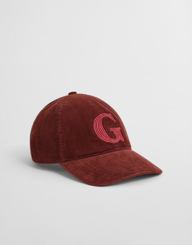 Gant - G Embroidered Corduroy Cap
