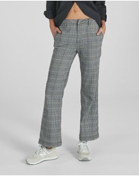 DRICOPER DENIM - Check Kick Flare Trousers