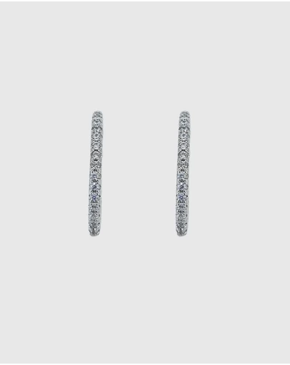 Izoa - Belle Hoop Earrings