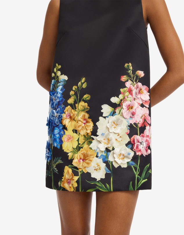 LEO LIN - Yvonne Embroidered Mini Dress