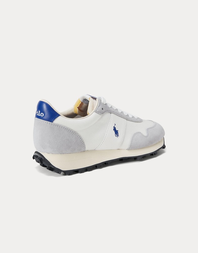 Polo Ralph Lauren - PRL Trail 125 Suede-Mesh Sneaker - The ICONIC Exclusive