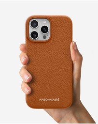 Maison De Sabre - Leather Phone Case (iPhone 16 Pro Max)