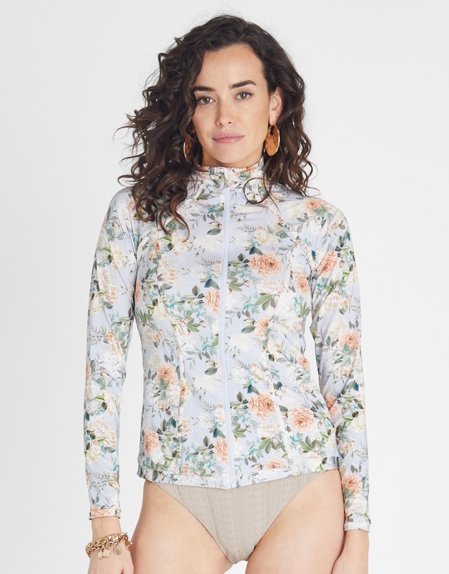 Aqua Blu Australia - Vervain Hayley Rash Guard