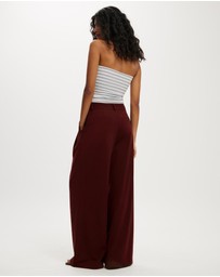 Cotton On - Izzy Pleated Suiting Pants