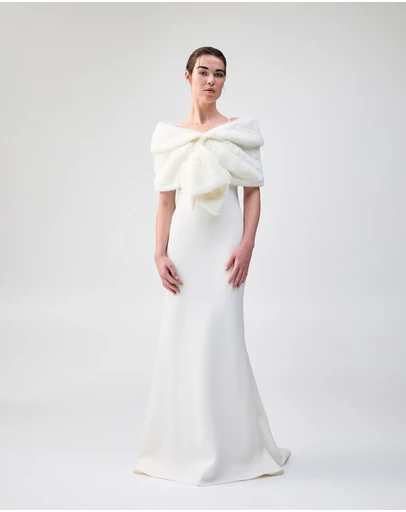 Unreal Fur - Champagne Wrap
