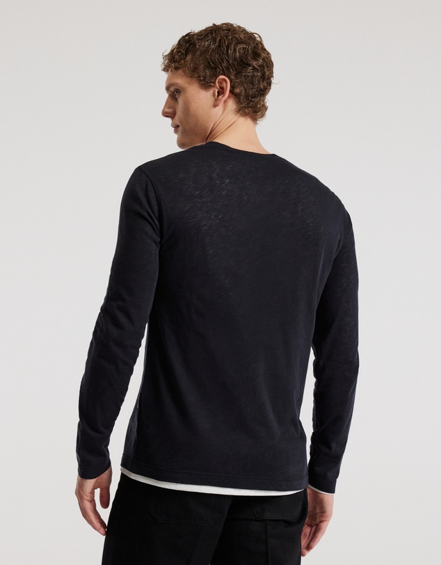 Calibre - Long Sleeve Double Layer T-shirt Ink