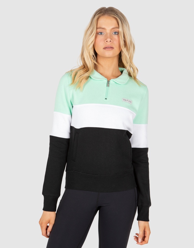 UNIT - UNIT Coco Ladies Pullover Half Zip Sweater