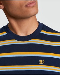 Ben Sherman - Textured Stripe Tee
