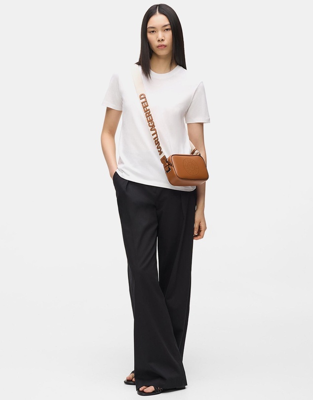 Karl Lagerfeld - K/Circle Slim Perforated Camera Bag