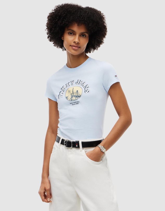 Tommy Jeans - Slim NYC Novelty Tee