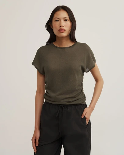 Witchery - Wide Shoulder Knit T-shirt