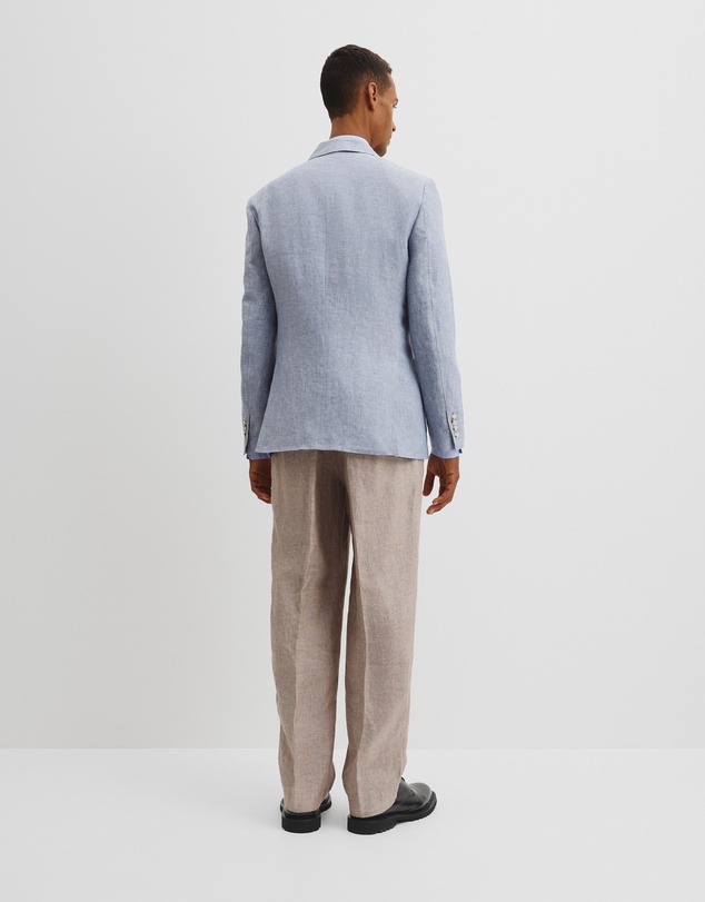 Country Road - Regular Fit Linen Chambray Jacket