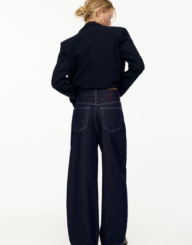 Pull&Bear - Super Baggy Jeans With Crossover Waistband