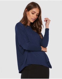 Bamboo Body - Relax Bamboo Boatneck Top