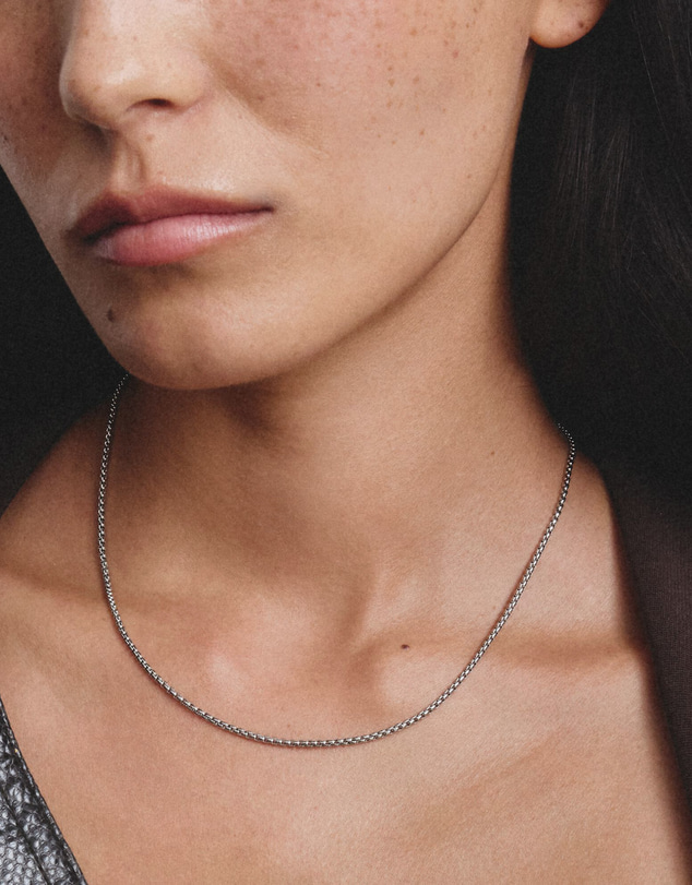 THOMAS SABO - Stainless Steel Box Chain Necklace 2mm