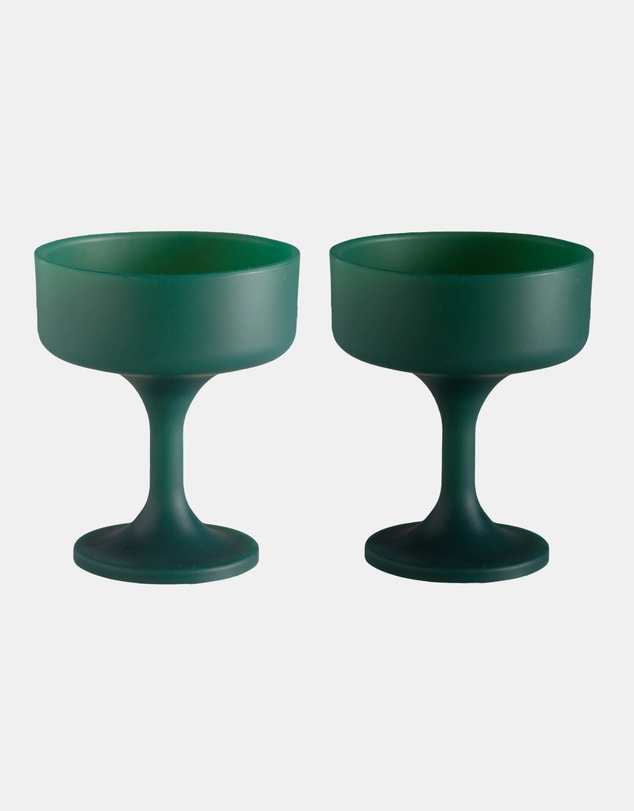 porter green - mecc | silicone unbreakable cocktail glasses