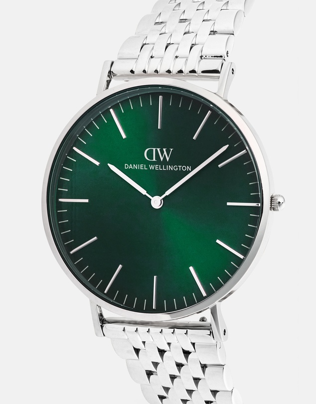 Daniel Wellington - Classic 40mm 7-Link Emerald