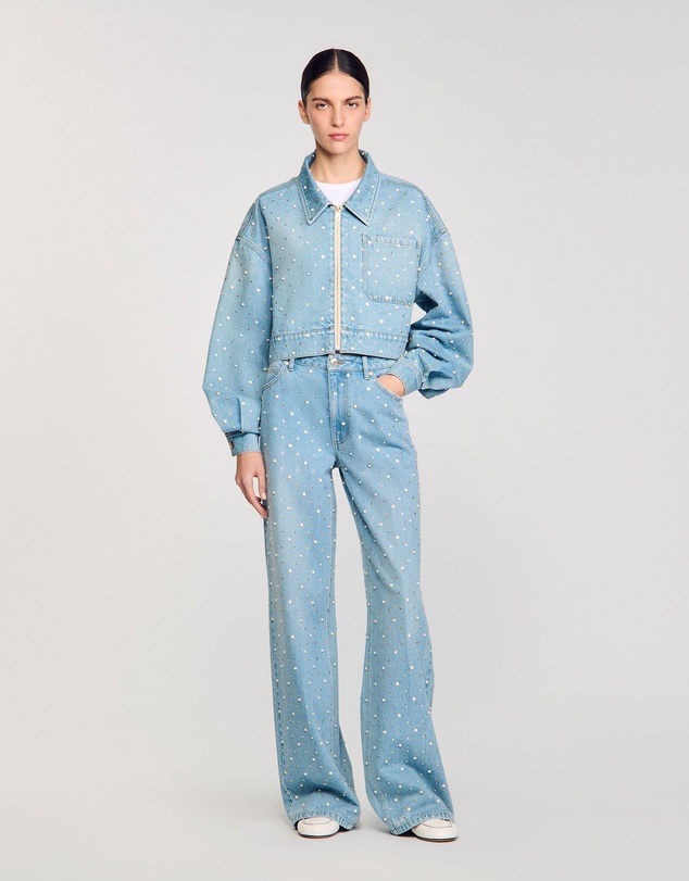 Sandro - Hopkins Denim Jacket