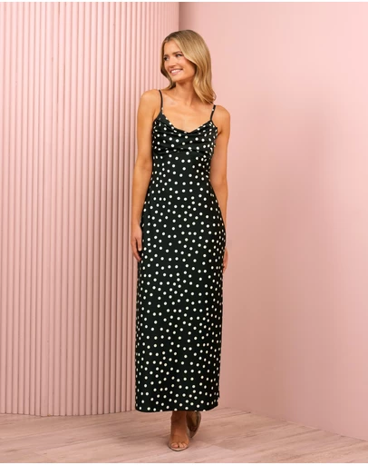 Azzurielle - Karolina Sweetheart Maxi Dress