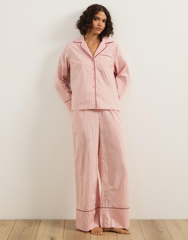 Atmos&Here - Riley Stripe Cotton PJ Set