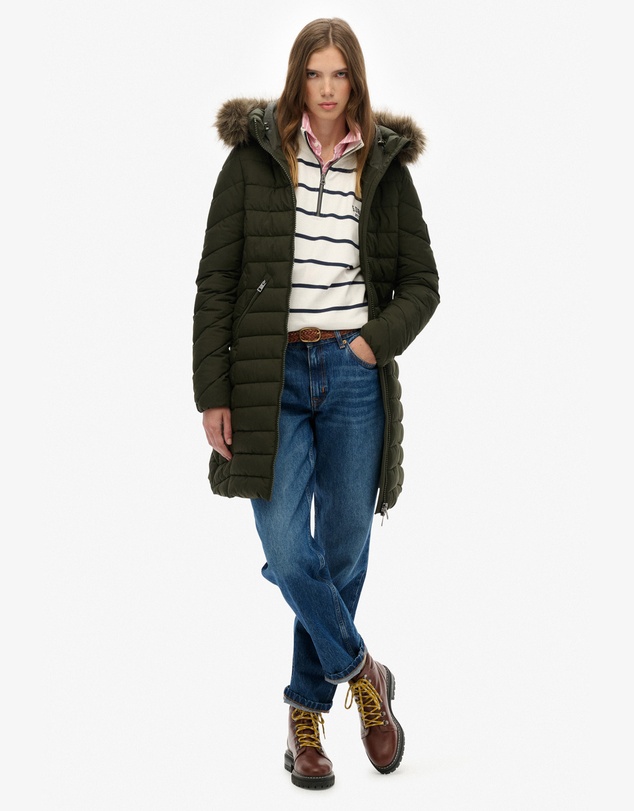Superdry - Fuji Hooded Mid Length Jacket