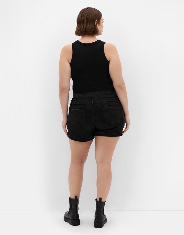 City Chic - Short Hi Waist Denim Short
