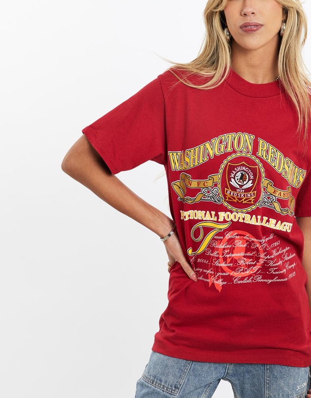 Vintage by The Real Deal - Pre Loved - Vintage 90s NFL Washington Redskins Tee