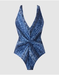 Magicsuit - Via Roma Drew V Neck One Piece Shaping Swimsuit