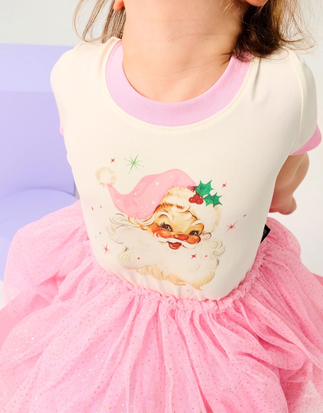Rock Your Kid - Christmas Ringer Dress - Kids