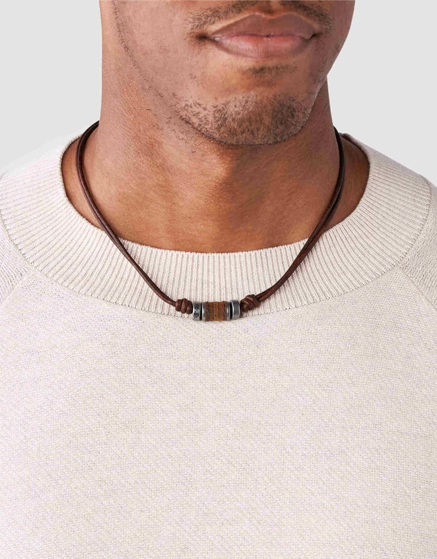 Fossil - Vintage Casual Brown Necklace