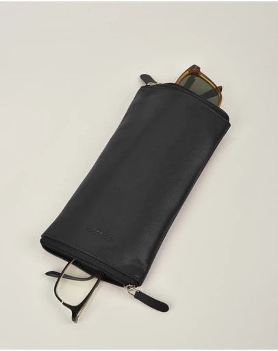 Cobb & Co - Dublin Double-Sided Leather Glasses Pouch