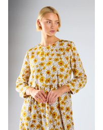 Glamorous - Midi Long Sleeve Wrap Dress