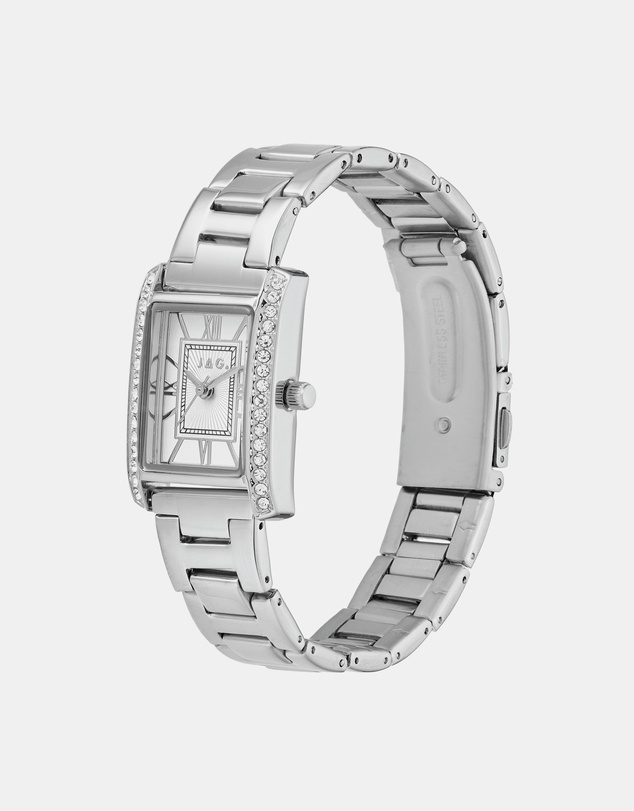 Jag - Sienna Womens Silver Dial 22mm Silver Watch