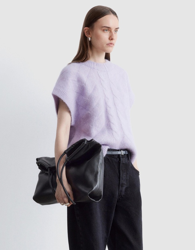& Other Stories - Cable-Knit Mohair-Blend Vest