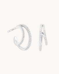 Astrid & Miyu - Illusion Crystal Hoops