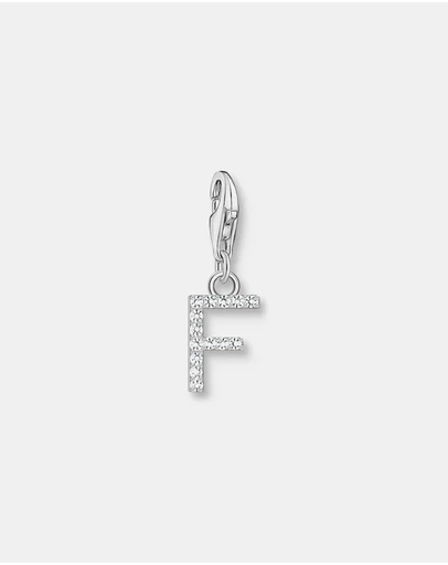 THOMAS SABO - Charm Pendant Letter F Silver