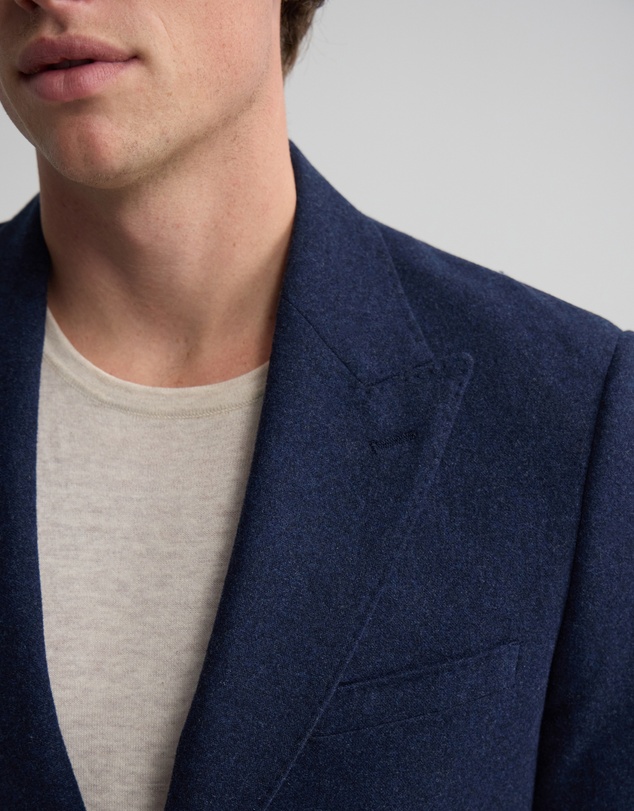 Oxford - Blake Wool Blend Peak Lapel Blazer