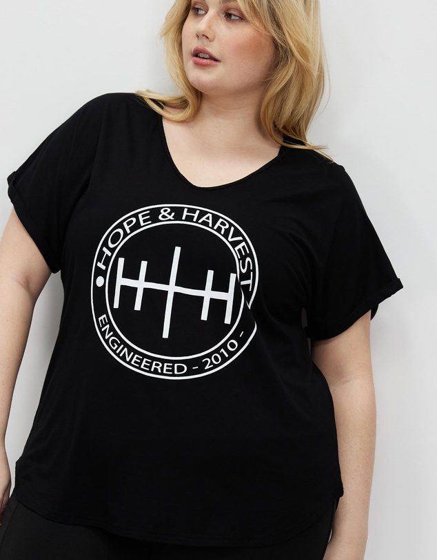 Hope & Harvest - Signature Round Logo Tee