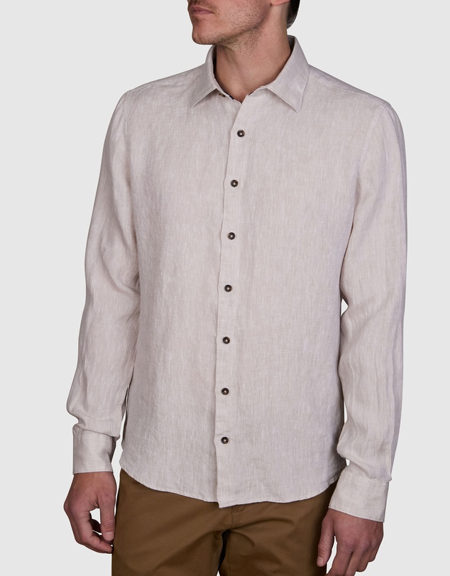 Abelard - Piatto Pure Linen Slim Fit Shirt