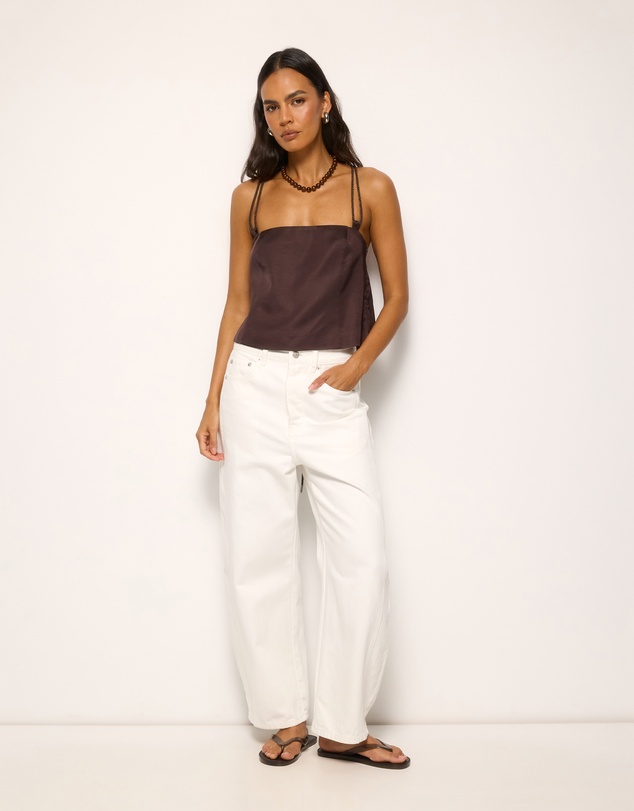AERE - Madison Satin Top