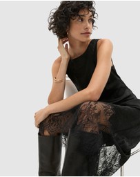 Seed Heritage - Lace Detail Slip Dress